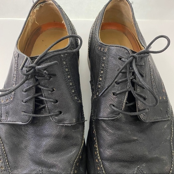 Cole Haan Leather Madison Wingtip Derby Shoes - Picture 2 of 10